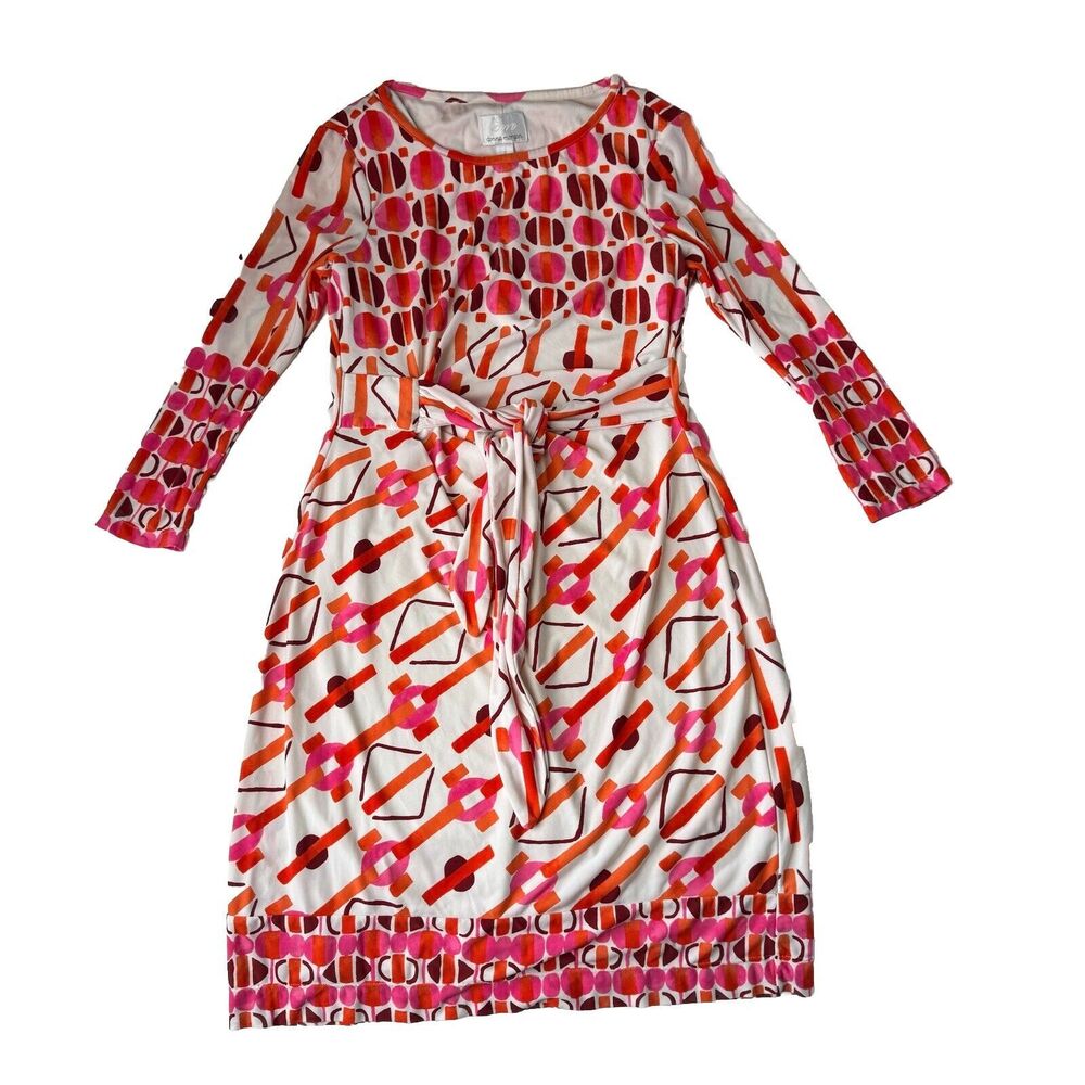 Donna Morgan tie waist dress retro size 2